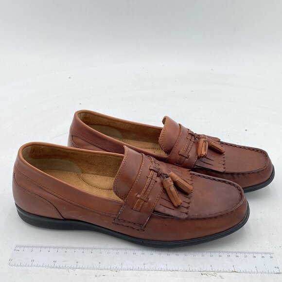 Dockers Antique Brown Men\'s Flats Sinclair Kiltie Loafer Shoes main image 5